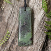 NZ Greenstone Medium Toki Pendant Rimu Pounamu