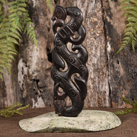 NZ Wood Manaia Sculpture