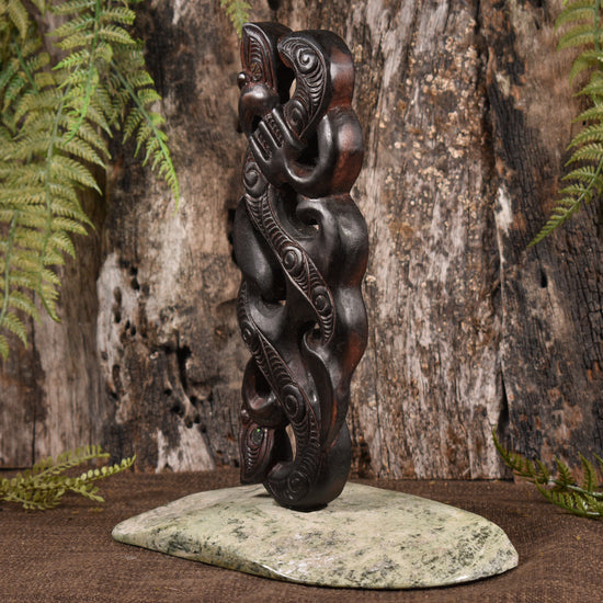 NZ Wood Manaia Sculpture