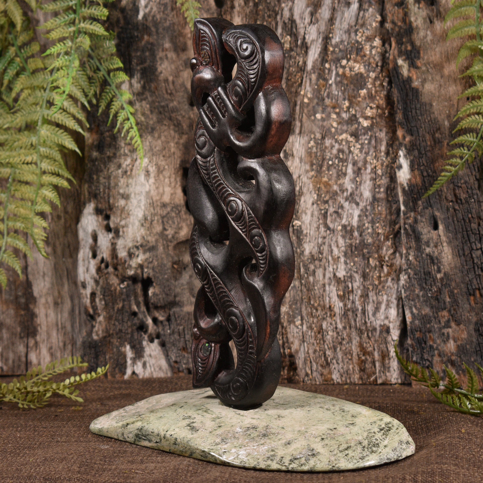 NZ Wood Manaia Sculpture
