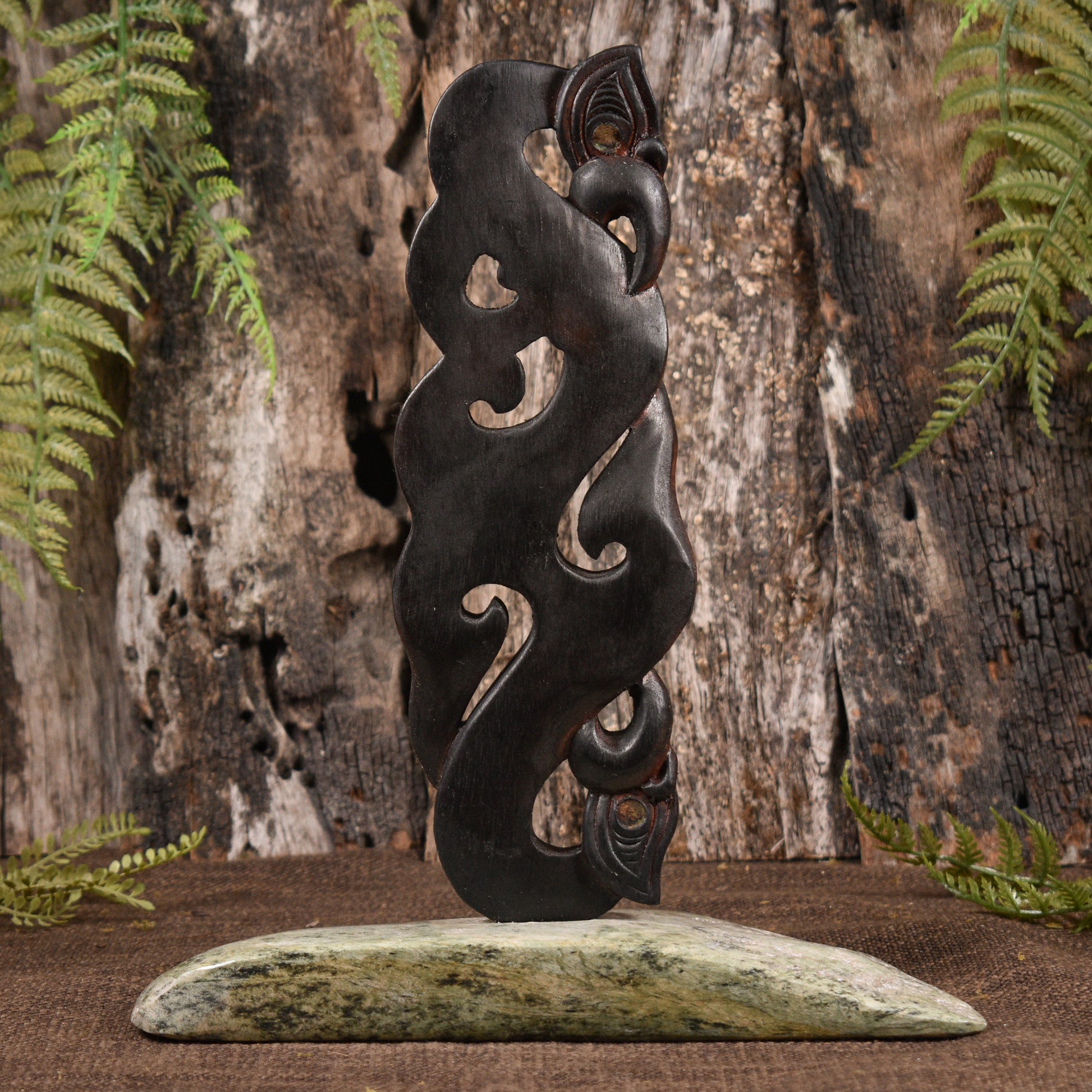 NZ Wood Manaia Sculpture