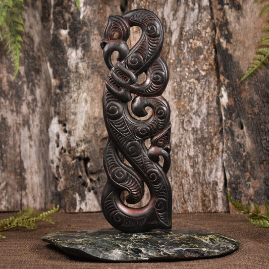 NZ Wood Manaia Sculpture