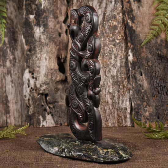 NZ Wood Manaia Sculpture