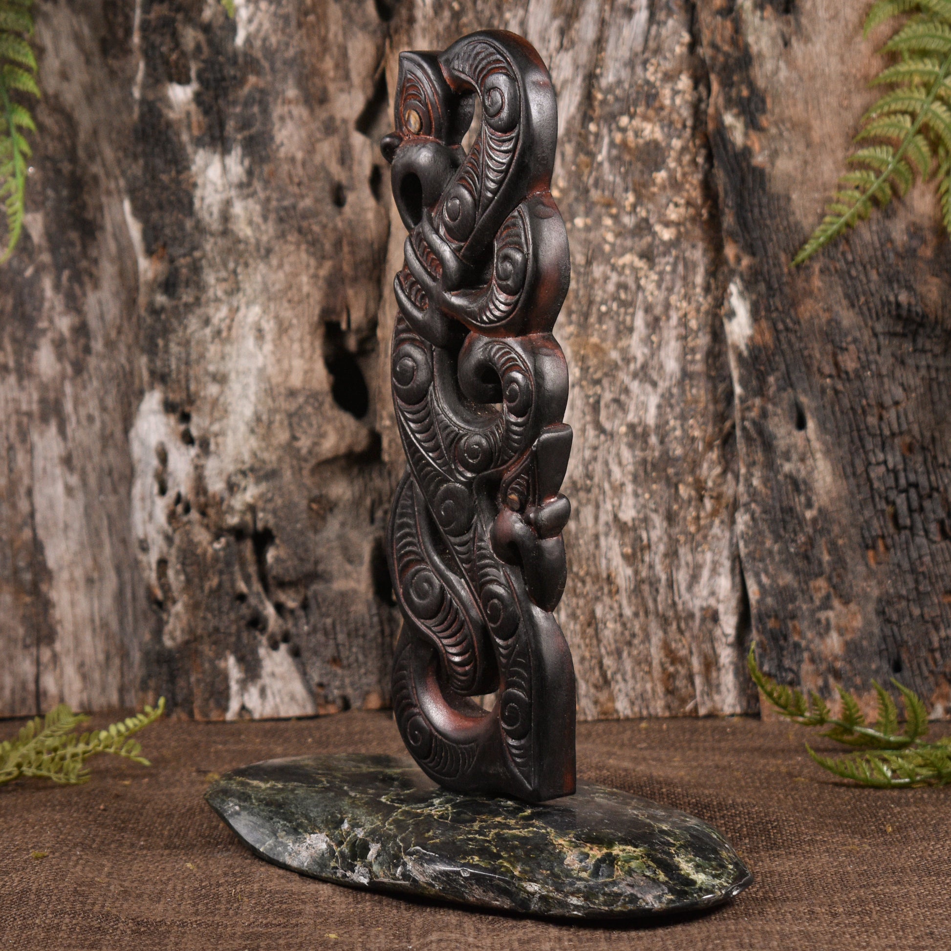 NZ Wood Manaia Sculpture