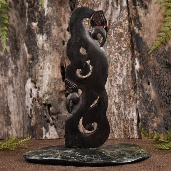 NZ Wood Manaia Sculpture
