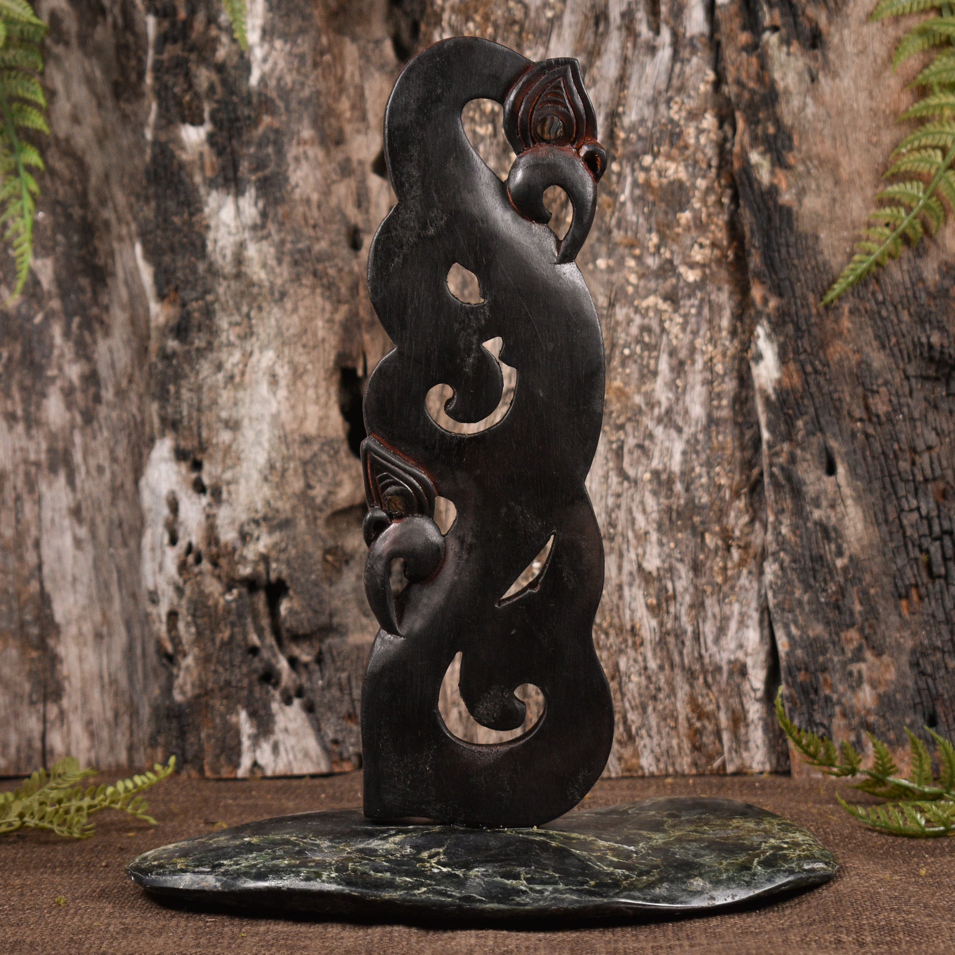 NZ Wood Manaia Sculpture