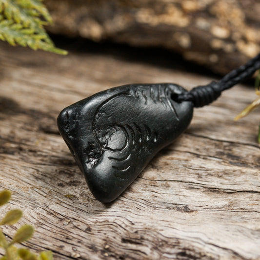 NZ Serpentine XSmall Freeform Pendant (BN486)
