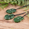 NZ Greenstone XSmall Manaia Pendant Hapopo Pounamu