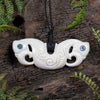 Bone Large Breastplate Pekapeka Pendant