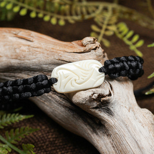 Bone Adjustable Cord Bracelet (BN511)