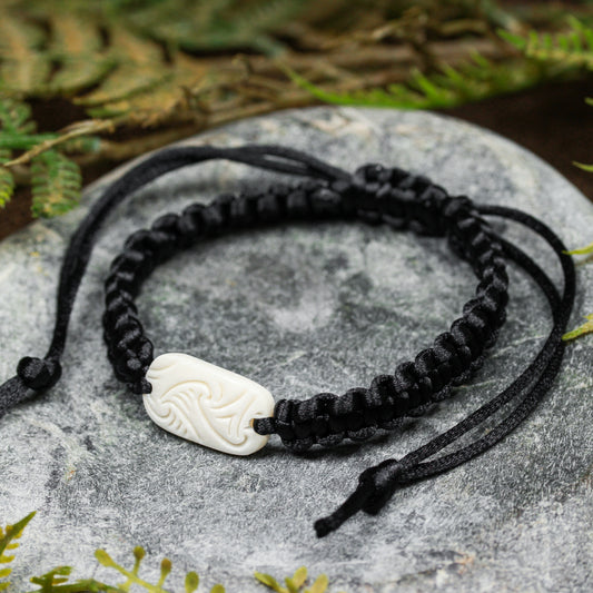 Bone Adjustable Cord Bracelet (BN511)