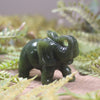 Rimu Pounamu Elephant Sculpture