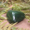 Freeform Touchstone sculpture Kawakawa pounamu - NZ Greenstone
