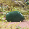 Freeform Touchstone sculpture Kawakawa pounamu - NZ Greenstone