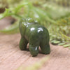 Rimu Pounamu Elephant Sculpture