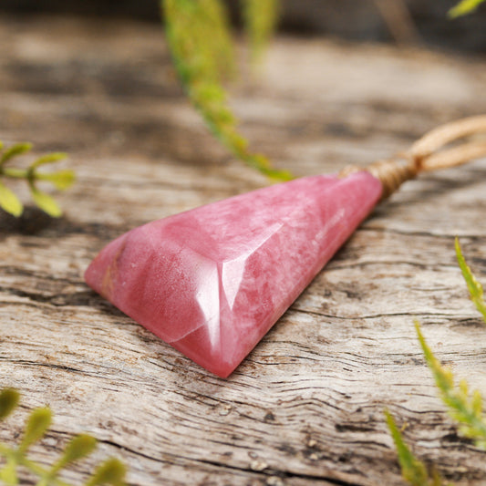 Rhodonite Small Freeform Pendant (BT611)