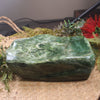 NZ Greenstone Bowl Hapopo Pounamu