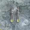 NZ Greenstone XSmall Roimata Earrings Hapopo Pounamu