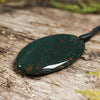 Blood Stone XSmall Freeform Roimata Pendant (BW357)