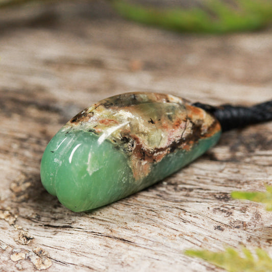 Chrysoprase XSmall Freeform Pendant (BW362)