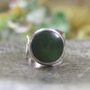 Ring with Kawakawa Pounamu