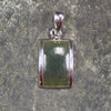 Rimu Pounamu pendant set in Sterling Silver - NZ Greenstone