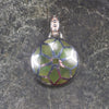 Hapopo Pounamu pendant set in Sterling Silver - NZ Greenstone