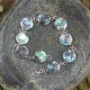 Pāua and Sterling Silver Bracelet