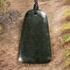 NZ Greenstone Small Freeform Toki Pendant (BT662) Rimu Pounamu