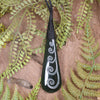 Roimata or Teardop with Koru carved from Kawakawa Pounamu - NZ Greenstone