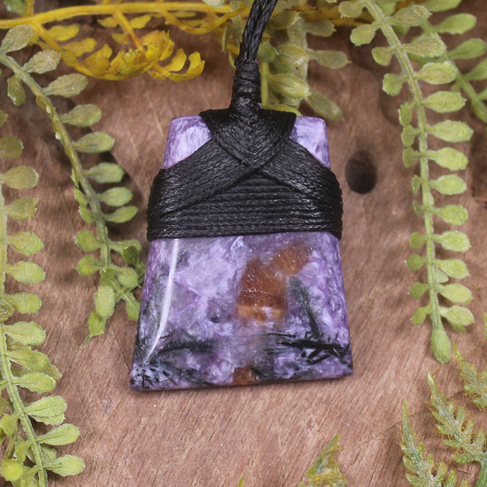 Charoite Toki Pendant 