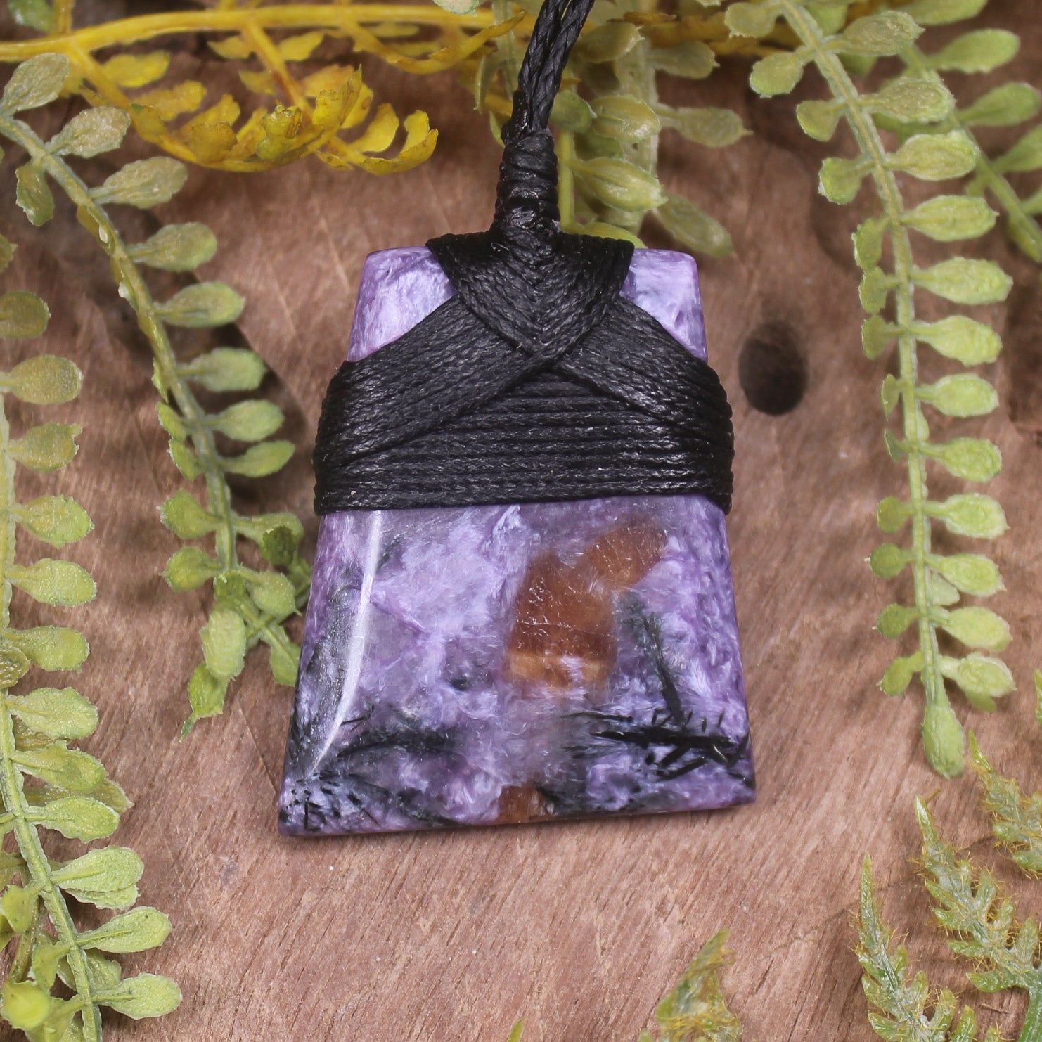 Charoite Toki Pendant 