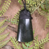 Rimu Pounamu Toki Pendant - NZ Greenstone