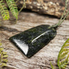 NZ Greenstone Small Freeform Toki Pendant (BT697) Douglas Creek Pounamu