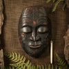 NZ Wood Wheku Mask Sculpture (BM197)