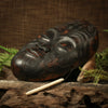 NZ Wood Wheku Mask Sculpture (BM197)