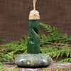 NZ Greenstone Toki with Twist Sculpture (CB548) Hapopo Pounamu