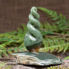 NZ Greenstone Twist Sculpture (CB550) Flower Jade Pounamu