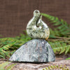 Pounamu matau sculpture - NZ Greenstone