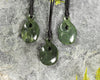 NZ Greenstone XSmall Twist Pendant (BM688) Kawakawa Pounamu