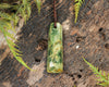 NZ Greenstone Small Freeform Toki Pendant (BN015) Flower Jade Pounamu