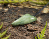 NZ Greenstone Small Freeform Niho Taniwha Tooth Pendant (BN014) Hapopo Pounamu