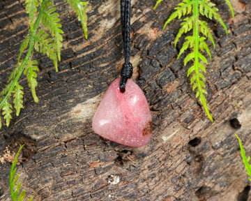 NZ Rhodonite XSmall Freeform Pendant (BN010)