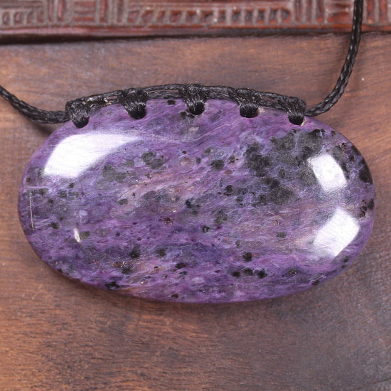 Charoite Breastplate Pendant