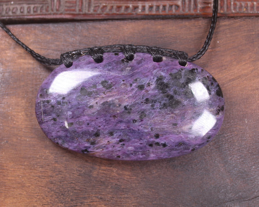 Charoite Breastplate Pendant