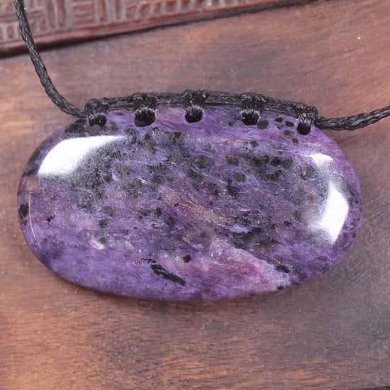 Charoite Breastplate Pendant