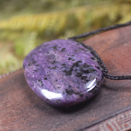 Charoite Breastplate Pendant
