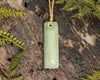 NZ Greenstone Small Freeform Toki Pendant (BN575) Hapopo Pounamu