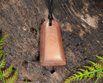 NZ Jasper Small Freeform Toki Pendant (BN576)