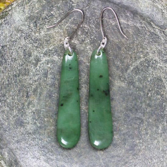 Hapopo Pounamu Earrings